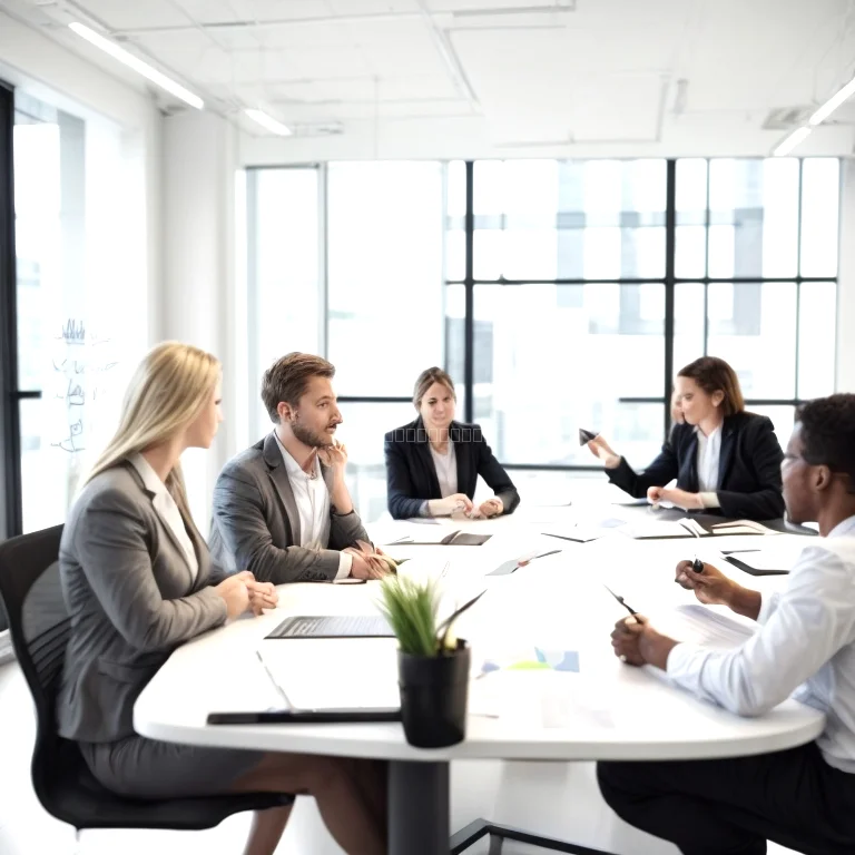 Business leadership coaching visual